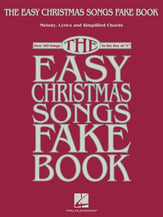 The Easy Christmas Songs Fake Book piano sheet music cover